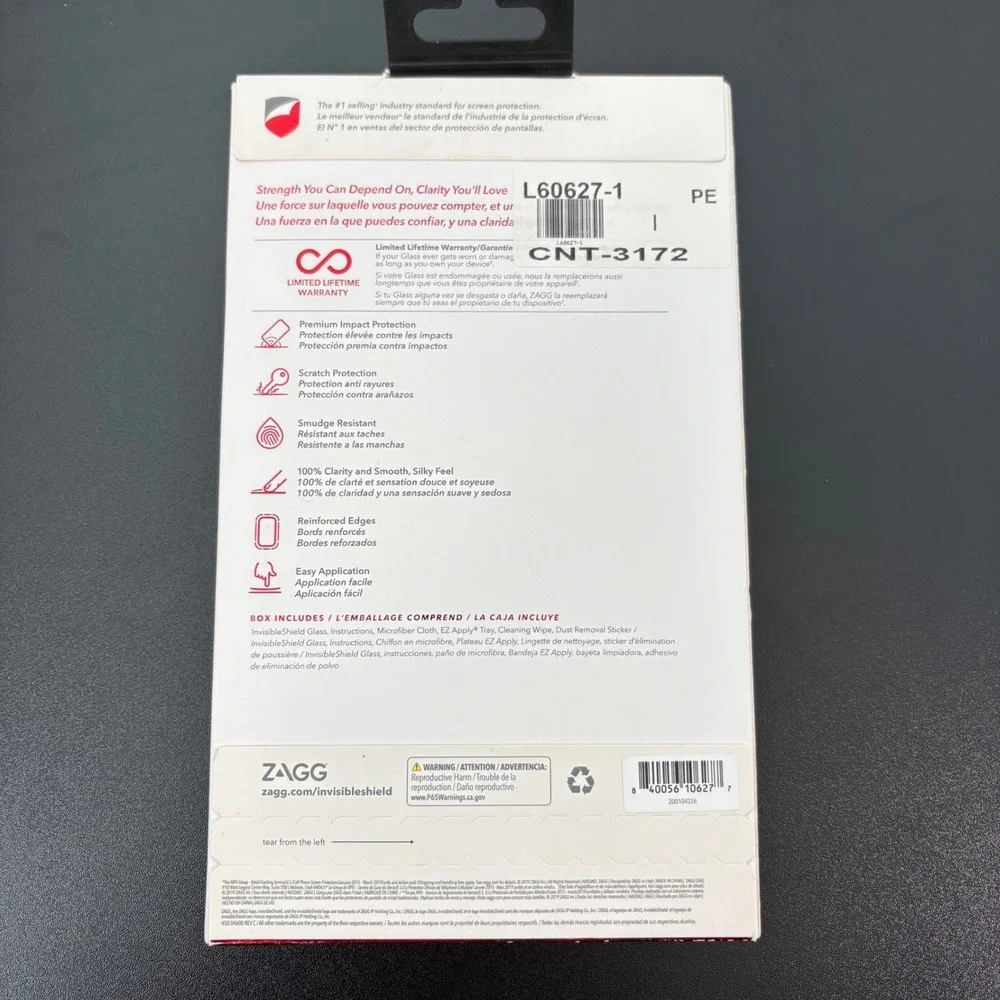 ZAGG InvisibleShield Google Pixel 3a XL Screen Protector Clear Glass 200104226
